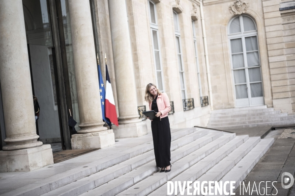 Premier conseil des ministres du gouvernement d Elisabeth Borne