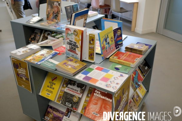 Exposition et atelier éducatif pour enfants durant le festival  Sciences infuses   Archéologie, un passé retrouvé   à la bibliothèque François Mitterand du Pré-Saint-Gervais