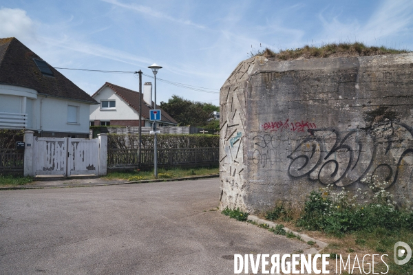 Erosion des falaises du littoral normand