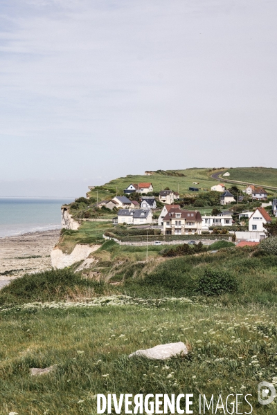 Erosion des falaises du littoral normand