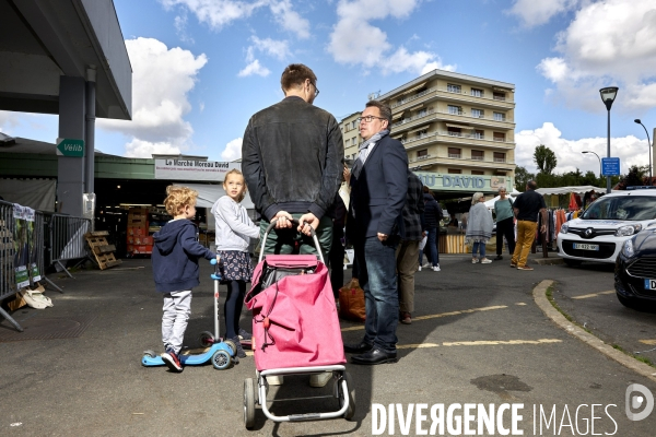Guillaume Gouffier-Cha député LRM  en campagne législative