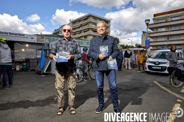 Guillaume Gouffier-Cha député LRM  en campagne législative