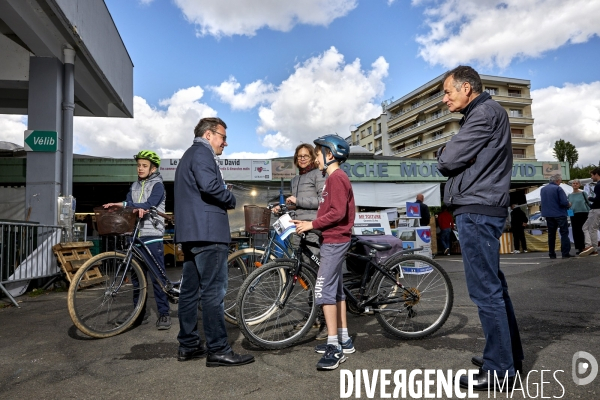 Guillaume Gouffier-Cha député LRM  en campagne législative