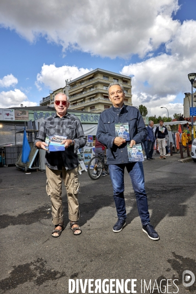 Guillaume Gouffier-Cha député LRM  en campagne législative