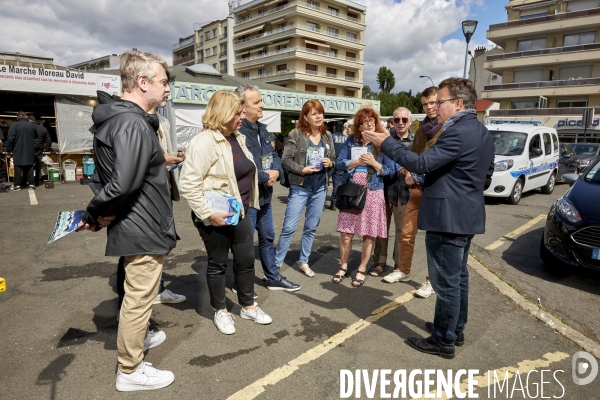 Guillaume Gouffier-Cha député LRM  en campagne législative