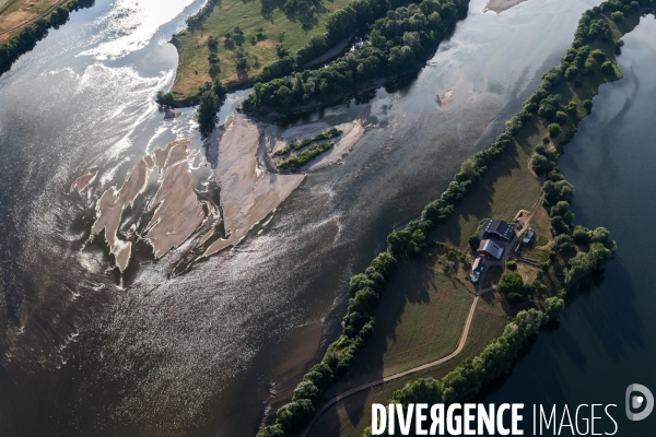 Saumur vue du ciel