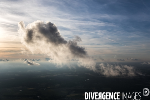 Saumur vue du ciel