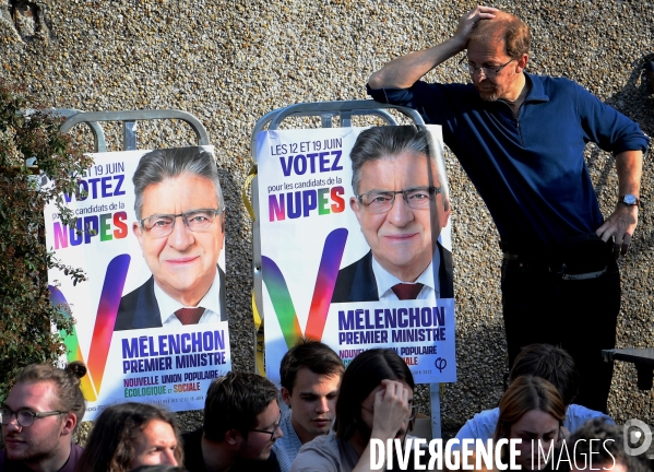 Elections législatives 2022 / Meeting de La NUPES