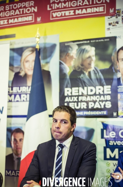Deplacement de marine le pen dans l oise