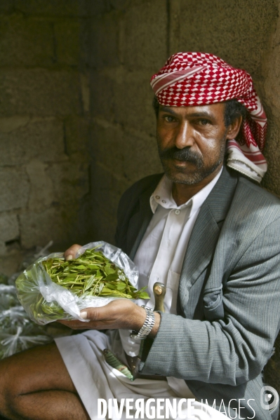 Le khat au yemen