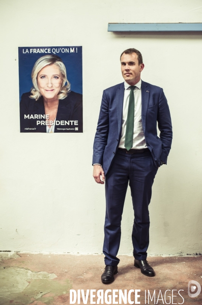 Deplacement de marine le pen dans l oise