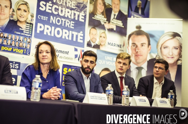 Deplacement de marine le pen dans l oise