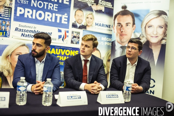 Deplacement de marine le pen dans l oise