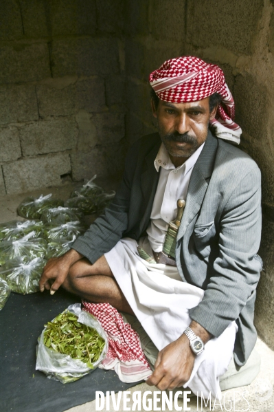Le khat au yemen