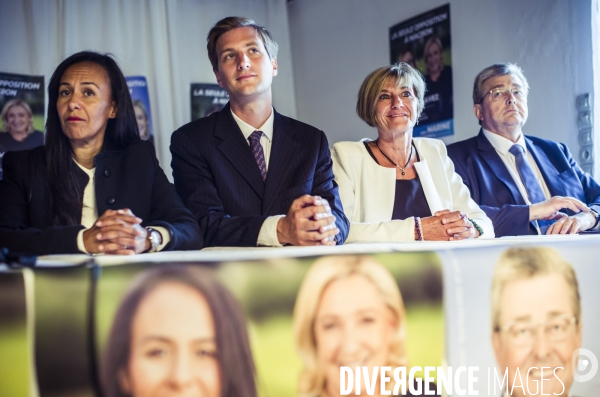 Deplacement de marine le pen dans l oise