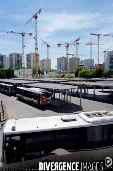 La gare routiere Pablo Picasso de Bobigny