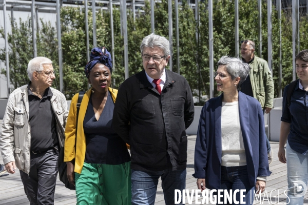 Point presse de Jean-Luc Mélenchon