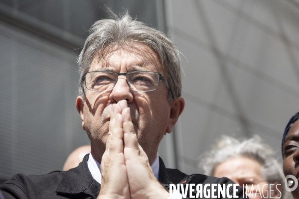 Point presse de Jean-Luc Mélenchon