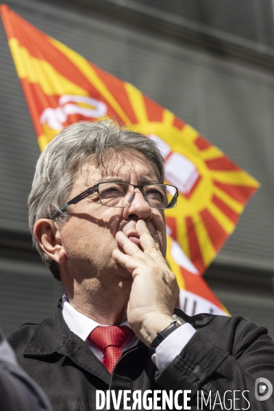 Point presse de Jean-Luc Mélenchon