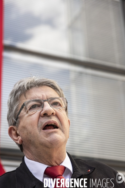 Point presse de Jean-Luc Mélenchon