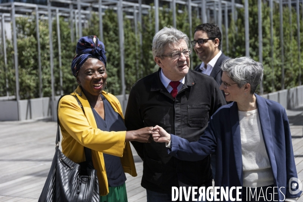 Point presse de Jean-Luc Mélenchon