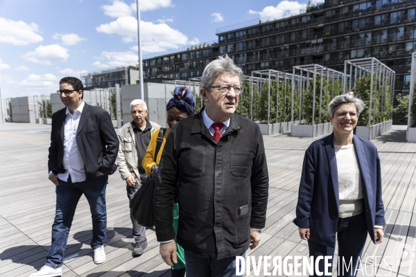 Point presse de Jean-Luc Mélenchon