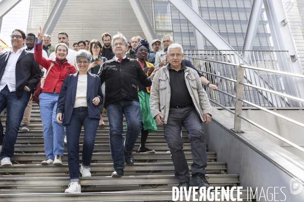 Point presse de Jean-Luc Mélenchon