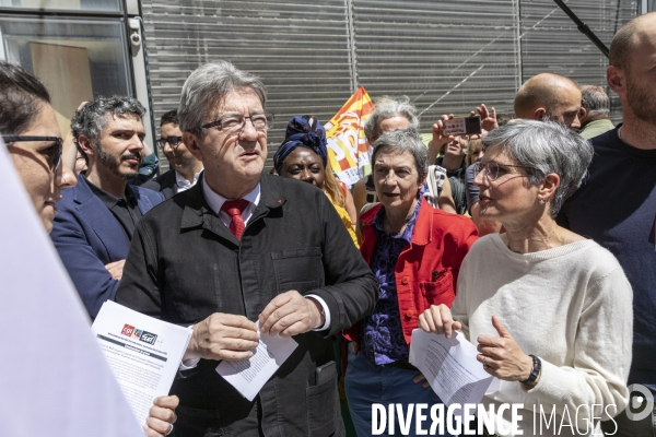 Point presse de Jean-Luc Mélenchon