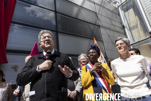 Point presse de Jean-Luc Mélenchon