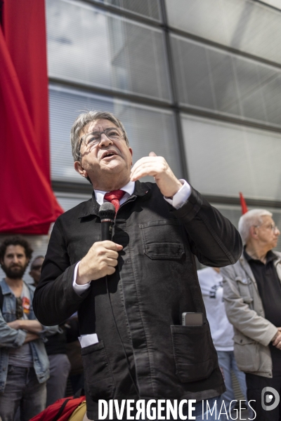 Point presse de Jean-Luc Mélenchon