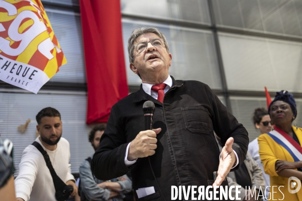 Point presse de Jean-Luc Mélenchon