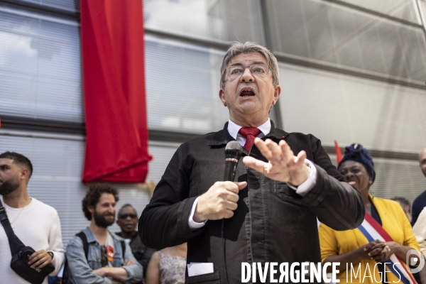 Point presse de Jean-Luc Mélenchon