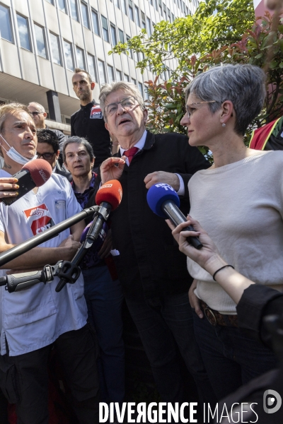 Point presse de Jean-Luc Mélenchon