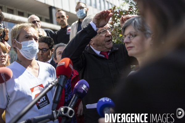 Point presse de Jean-Luc Mélenchon