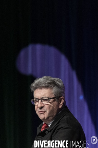 Jean-Luc Mélenchon à Paris, legislatives 2022