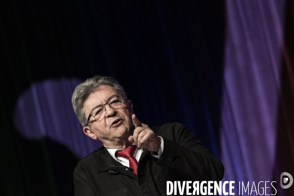 Jean-Luc Mélenchon à Paris, legislatives 2022