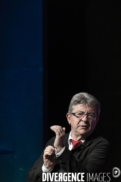 Jean-Luc Mélenchon à Paris, legislatives 2022