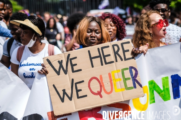 Pride de banlieues , marche des fiertés en banlieue dans le 93