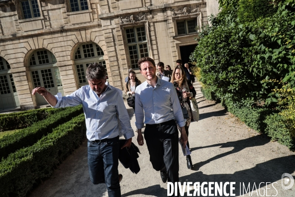 Clement beaune en campagne dans le 11eme