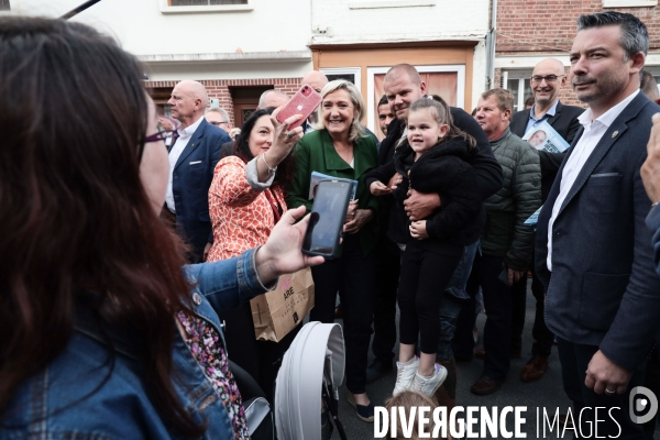 Marine le pen en seine maritime