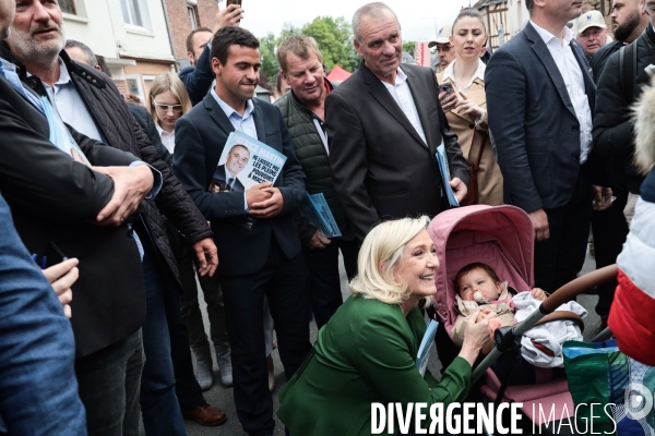 Marine le pen en seine maritime