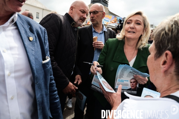 Marine le pen en seine maritime