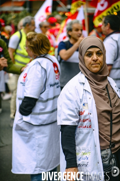 Mobilisation des soignants