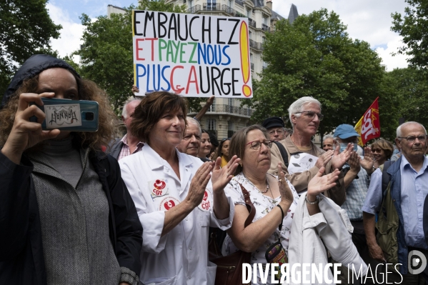 Mobilisation de l hôpital public