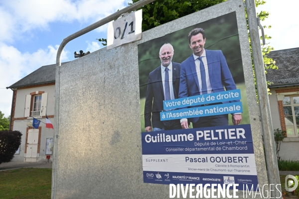 Guillaume Peltier, ne s affiche pas avec Eric Zemmour. Député sortant de la 2eme circonscription du Loir-et-Cher et vice-président du mouvement Reconquête