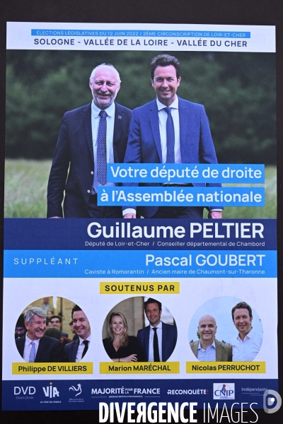 Guillaume Peltier, ne s affiche pas avec Eric Zemmour. Député sortant de la 2eme circonscription du Loir-et-Cher et vice-président du mouvement Reconquête