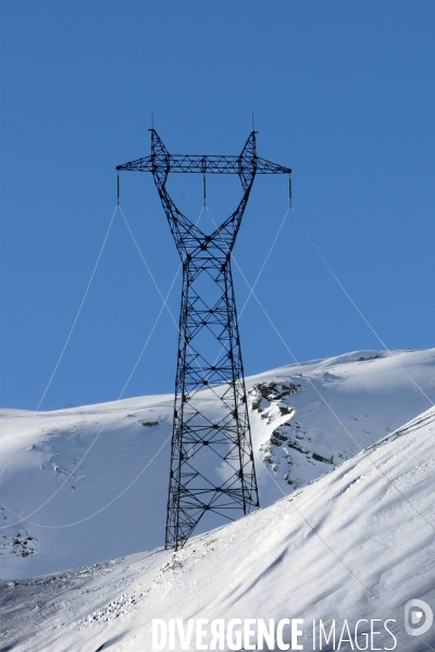 Le courant passe  !  Illustration transport de l électricité