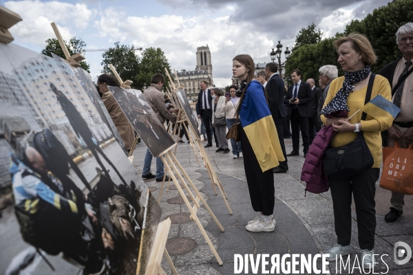 Visite d une délégation ukrainienne à Paris