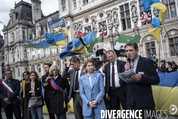 Visite d une délégation ukrainienne à Paris