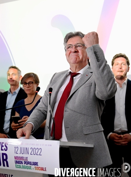 Elections Legislatives 2022 / Soirée électorale NUPES